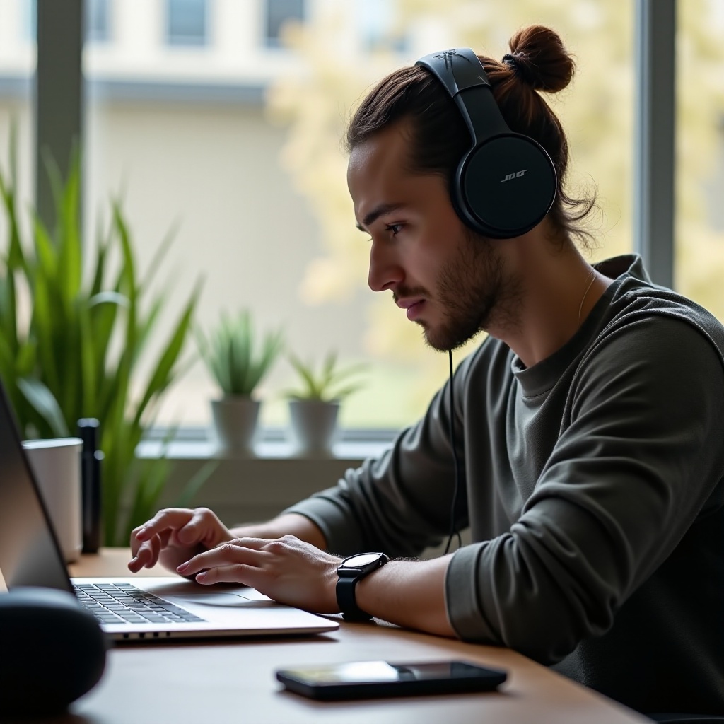 how to sync bose headphones