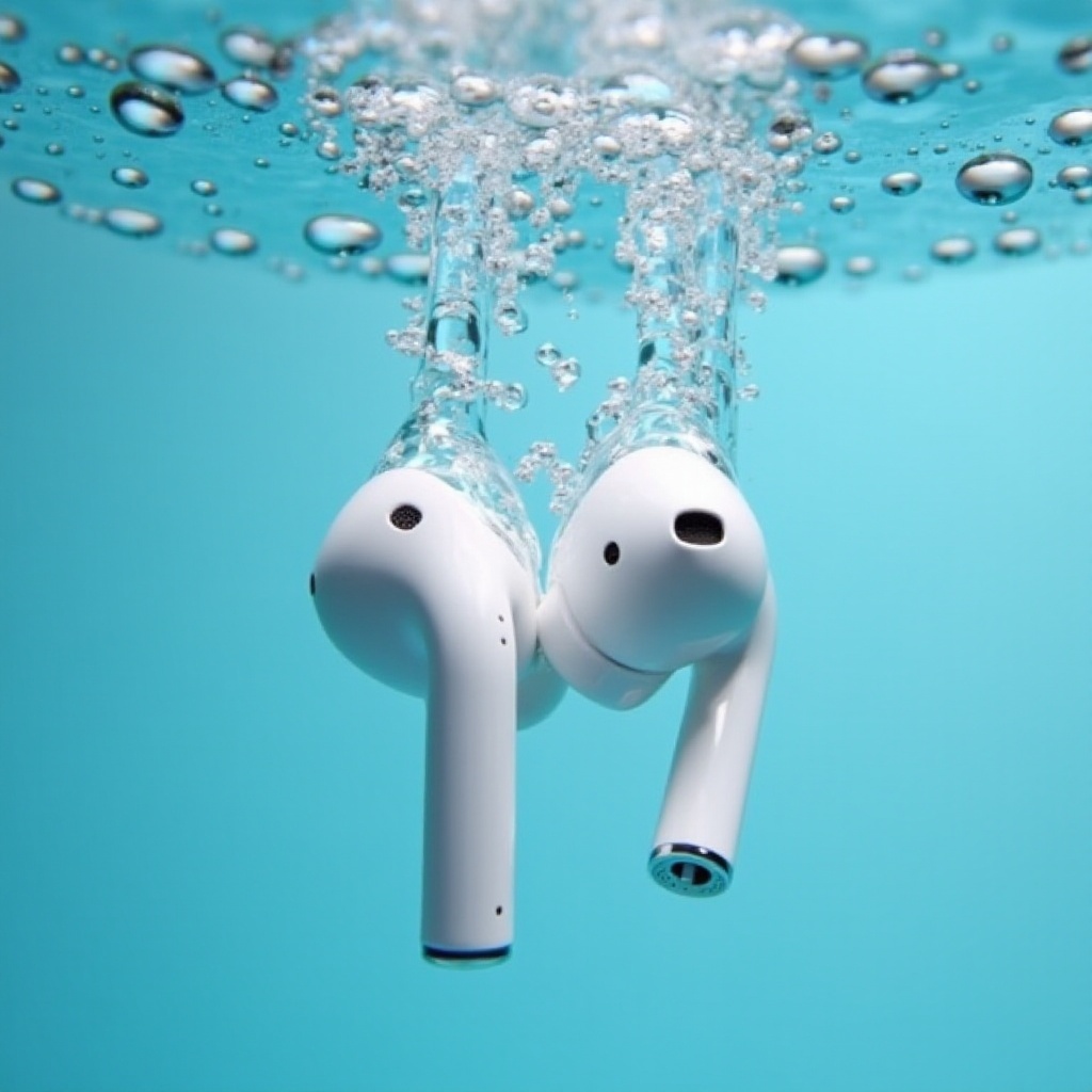 what to do if your airpods falls in water