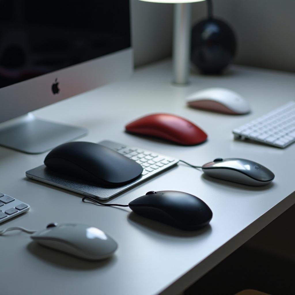 how to change the mouse on a mac