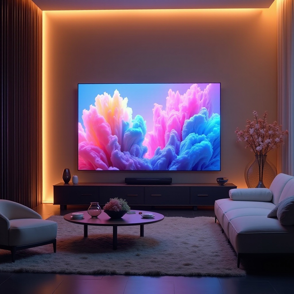 en büyük 4k televizyon
