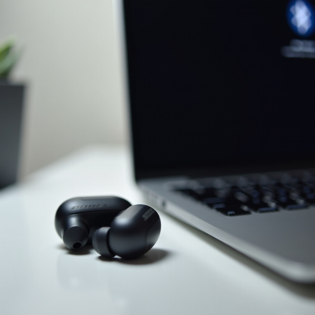 how to connect bose earbuds to laptop