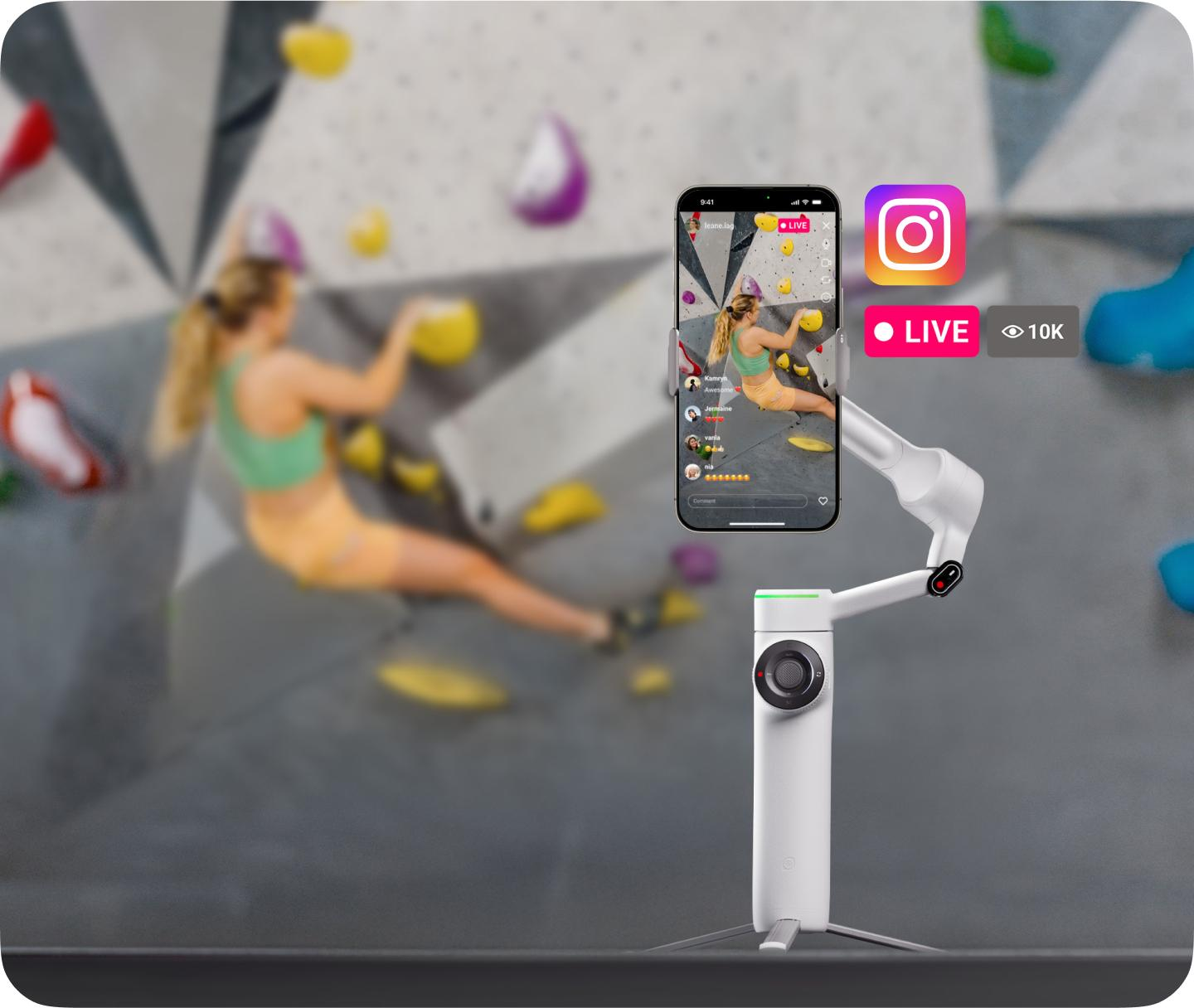 shoot vlogs with the Insta360 Flow 2 Pro